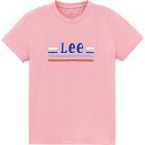 Lee - ESSENTIAL SLIM - Dames T-shirt - Zwart - Katoen