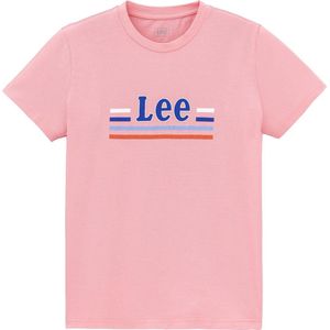 Lee - ESSENTIAL SLIM - Dames T-shirt - Zwart - Katoen