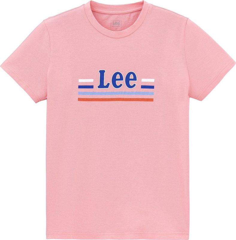 Lee - ESSENTIAL SLIM - Dames T-shirt - Zwart - Katoen