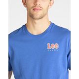 Lee - Chest Logo - Shirt - Katoen - Retro Logo