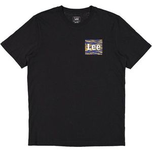 Lee CAMO PACKAGE Shirt - Groen - Katoen - Korte Mouw