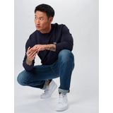 Lee - Plain Crew Sweatshirt - Marineblauw - 100% Katoen