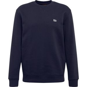 Lee - Plain Crew - Sweatshirt - Blauw - 100% Katoen