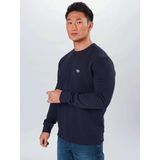 Lee - Plain Crew Sweatshirt - Marineblauw - 100% Katoen