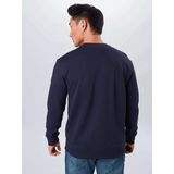 Lee - Plain Crew Sweatshirt - Marineblauw - 100% Katoen