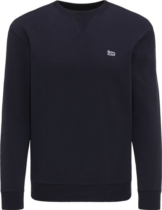 Lee - Plain Crew Sweatshirt - Marineblauw - 100% Katoen