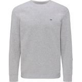 Lee - Sweatshirt - Gemêleerd Lichtgrijs - Geborstelde Fleece