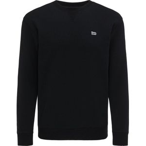 Lee - Plain Crew Sweatshirt - Zwart - Geborstelde Fleece