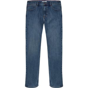 Jeans - Mid Stone - Riemlussen - Applicaties - Steekzakken - Ritssluiting