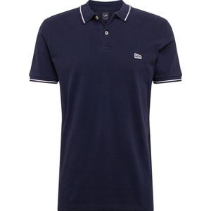 Regular Fit - Piqué Polo - Marineblauw - 100% Katoen