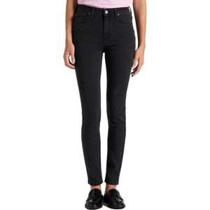 Lee Dames SCARLETT HIGH Jeans, WASHED BLACK, 25W / 31L