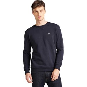 Lee - Plain Crew - Sweatshirt - Marineblauw - Regular Fit