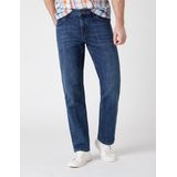 Wrangler - Jeans - Authentiek Blauw - Katoen - Straight-Fit