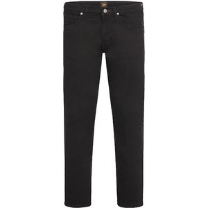 Lee Brooklyn Straight Clean Black Classic Straight Jeans-Heren