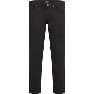 Lee Brooklyn Straight Clean Black Heren Jeans - Spijkerbroek voor Mannen - Zwart
