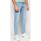 Lee - LUKE BLEACHED - Broek - Lichtblauw - 94% Katoen