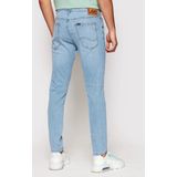 Lee - LUKE BLEACHED - Broek - Lichtblauw - 94% Katoen