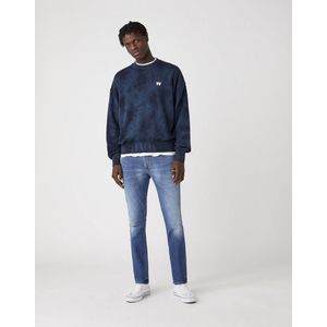 Wrangler - Larston - Heren Slim-fit Jeans - De-Lite Blue