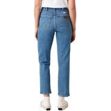 Wrangler - Wild West - Jeans - Middenblauw - Denim-stretch 5 zakken