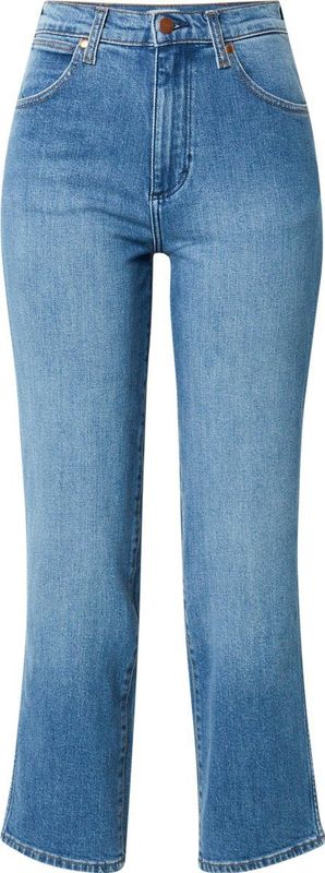 Wrangler - Wild West - Jeans - Middenblauw - Denim-stretch 5 zakken