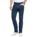 Lee Men's Brooklyn Jeans, Fresh MID Worn IN, 32W / 30L