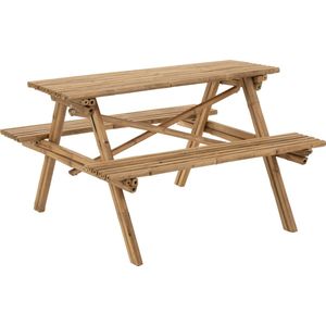 J-Line Bench Bamboo Natural