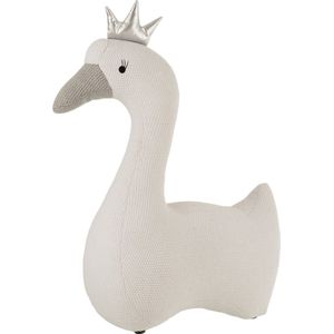 J-Line Swan polyester white/grey large