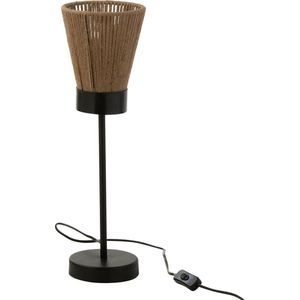 J-Line Staanlamp  Jute Beige Small Luna