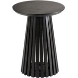 J-Line tafel Vincent - hout - zwart - small
