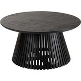 J-Line tafel Vincent - mangohout - zwart - medium