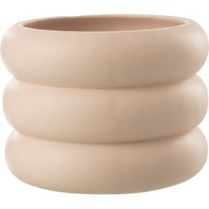 J-Line bloempot Ring - cement - beige - large - Ø 23.00 cm