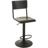 J-Line Barstool Wood/Metal Black