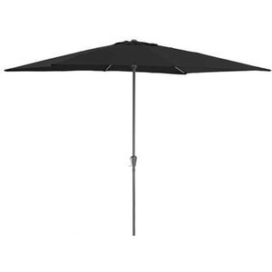 ACAZA staande Parasol in aluminium - 200x300 cm - zwart