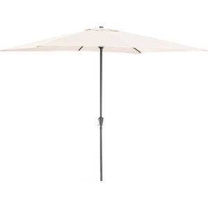 ACAZA staande Parasol in aluminium - 200x300 cm - gebroken wit