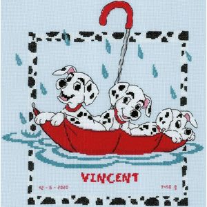 Telpakket kit Disney Dalmatiërs - Vervaco - PN-0183992