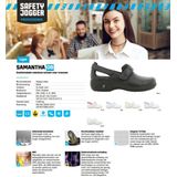 Safety Jogger - Samantha OB - Werkschoen - Lichtblauw - Veganistisch - Antislipzool