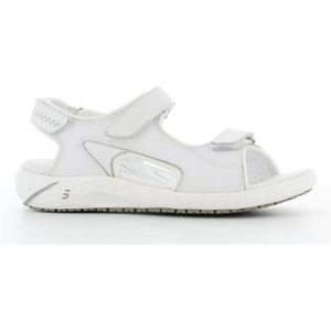 Safety Jogger - Odile OB - Werkschoen - Wit - Ademend Bovenwerk - Antislipzool