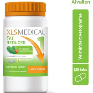 XLS Medicall® Fat Reducer 120 Tabs – Verlies Gewicht, Natuurlijk!