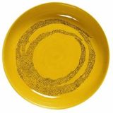 Serax Feast By Ottolenghi Diep Bord Ø22 Yellow Dots Black