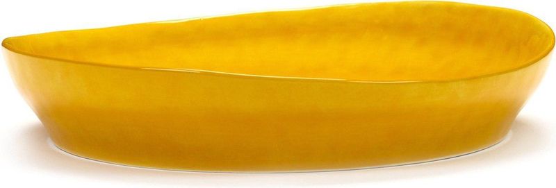 Serax Feast By Ottolenghi Saladeschaal Ø30 Yellow Dots Black