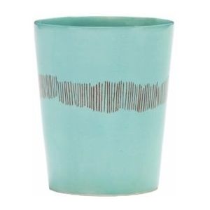 Serax Feast By Ottolenghi Mok 33cl Azure Stripes Red