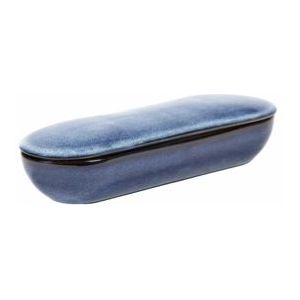 Serax - Pure Interior - Schaal - Donkerblauw - Aardewerk - Met Deksel