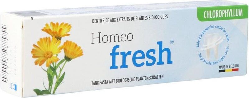 Tandpasta - Natuurlijke Ingrediënten - Zonder Fluoride - Met Calendula