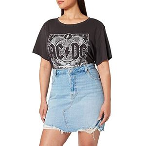 Plus Size Deconstructed Skirt Vrouwen