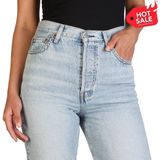 Levi's - Ribcage Straight Ankle - Jeans - Blauw - Denim