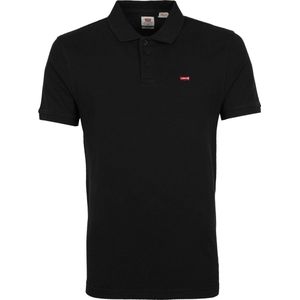 Levi' Pique Polo Zwart Regular fit Heren Poloshirt