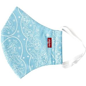 Levi's Uniseks 1pk herbruikbare Face Cover Bandana, Topaz, L
