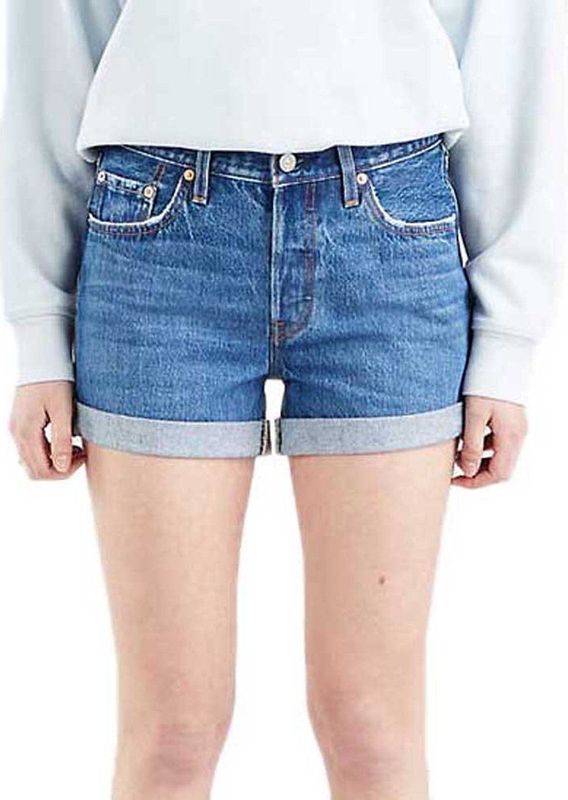 501 Original Shorts - Korte Broek - Lichtblauw - Katoen