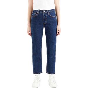 Levi's - 501 - Jeans - Blauw - Katoen - Rechte Pasvorm