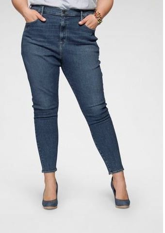 Levi's - Mile High Super Skinny - Jeans - Dark Indigo - Plus Size